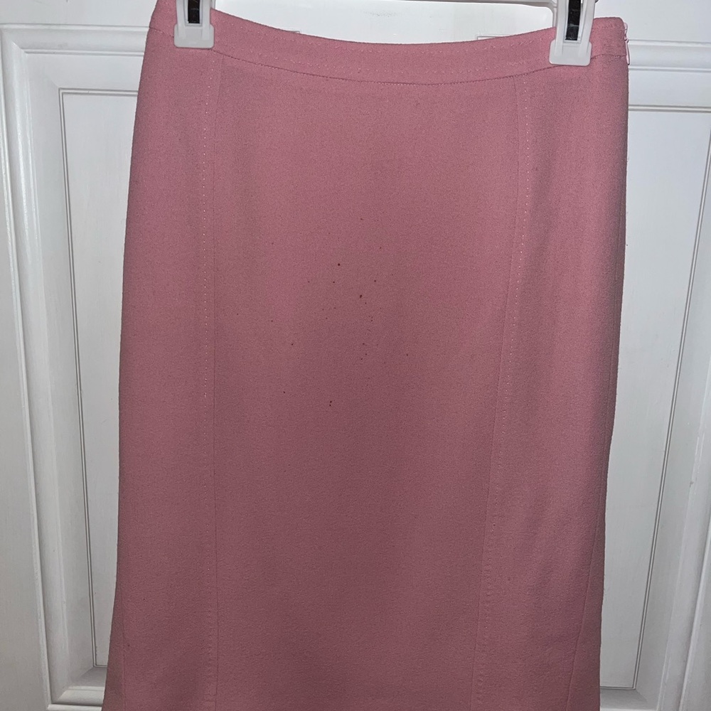Versace Blush Pencil Skirt